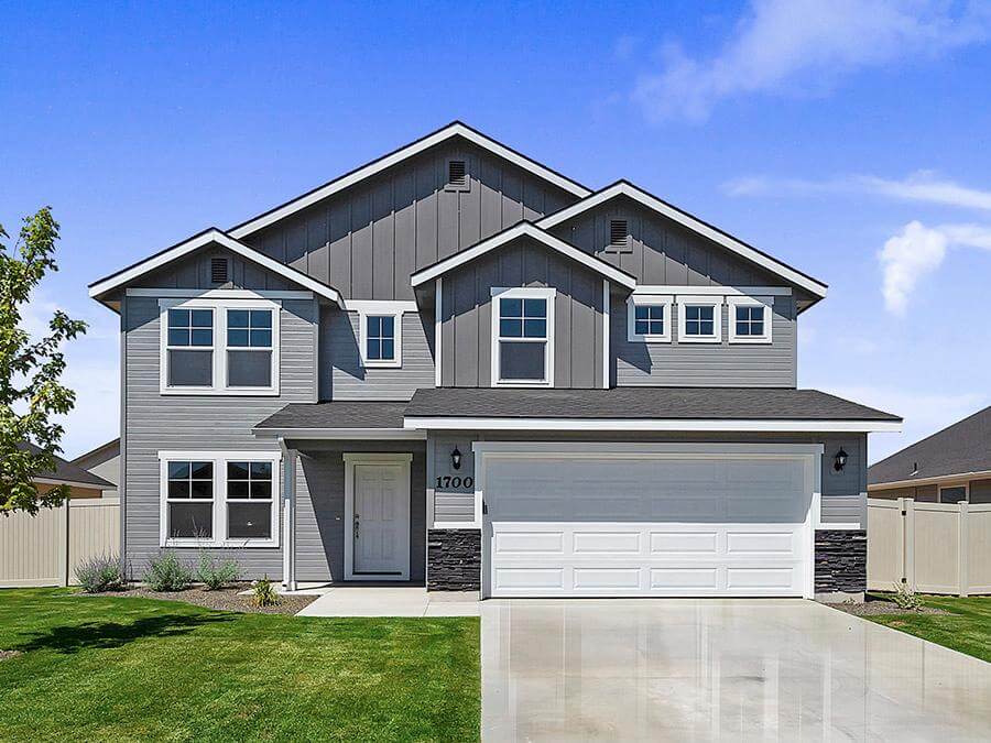 Garnet New 2-Story House Plans in Idaho 